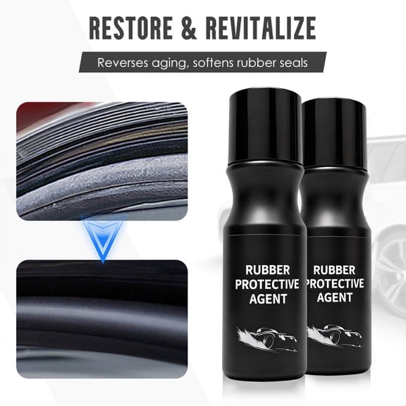 Xhegex 100ml Car Rubber Protective Agent - Revitalize & Lubricate Auto Seals, Noise Elimination & Long-Lasting Protection for Smooth Operation