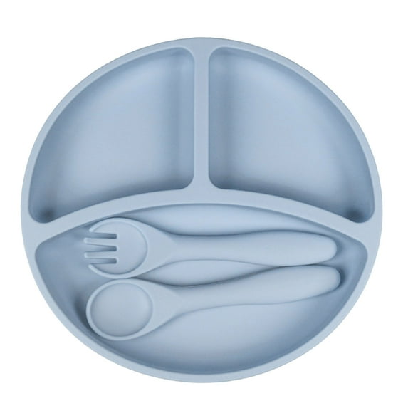 Xhegex Baby Meal Complementary Food Bowl with Divided Compartments and Strong Suction Base, Food Grade, Dishwasher Safe, Versatile Design for Toddler Meals