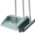 thumbnail image 1 of Xhegex Broomstick and Dustpan Set with Long Handle, Windproof Stand-Up Dustpan with Broomstick Combo for Efficient Cleaning in Home, Kitchen, and Office, 1 of 7