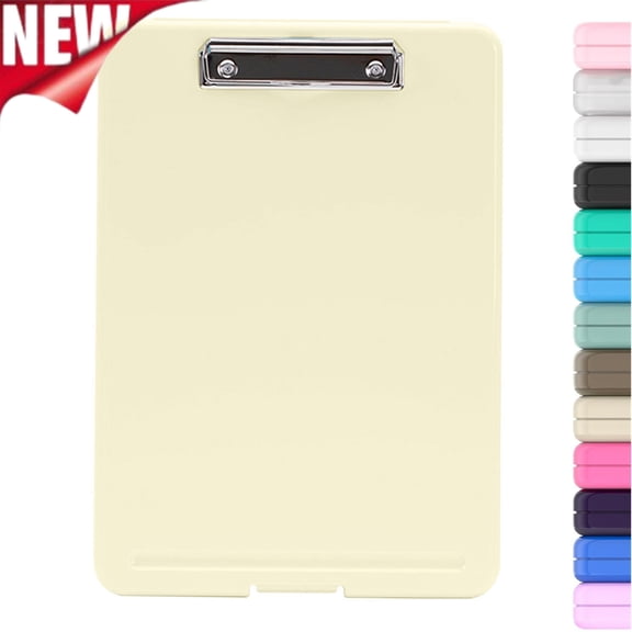 Xhegex Clipboards with Storage, High Capacity Clip Boards 8.5x11 with Storage, Heavy Duty Clipboard Folder, Plastic Clipboard with Pen Holder for Women Men Work, Home Office Supplies