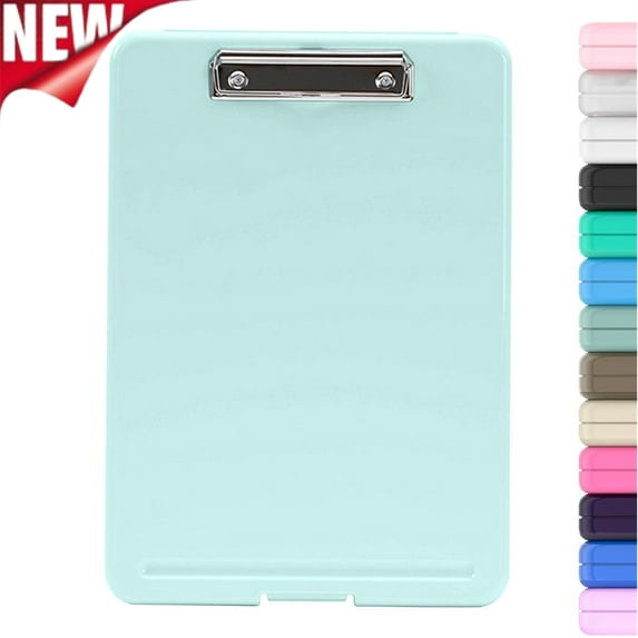 Xhegex Clipboards with Storage, High Capacity Clip Boards 8.5x11 with Storage, Heavy Duty Clipboard Folder, Plastic Clipboard with Pen Holder for Women Men Work, Home Office Supplies