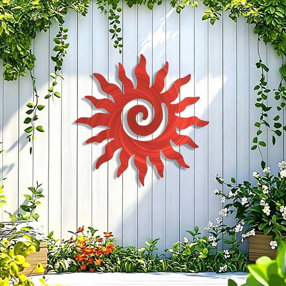 Xhegex Elegant Metal Wall Art Decor - Modern Waterproof Iron Sculpture for Stylish Indoor & Outdoor Spaces - Perfect Gift for Home Decor Enthusiasts