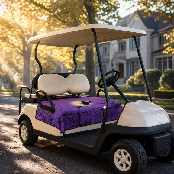 Xhegex Golf Seat Cover Blanket for Carts - Comfortable, Sweat-Proof Protection with Pockets for Accessories - Ideal for Golf Enthusiasts