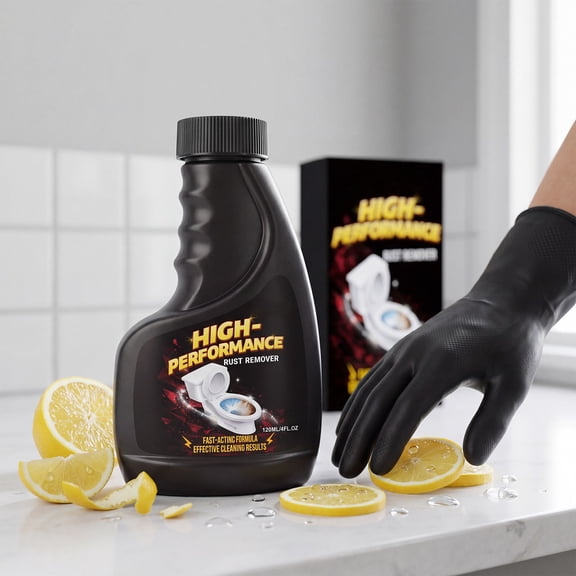 Xhegex High-Performance Rust Remover for Bathrooms - Fast-Acting Cleaner for Toilets, Sinks, and Tiles - Removes Tough Stains and Limescale