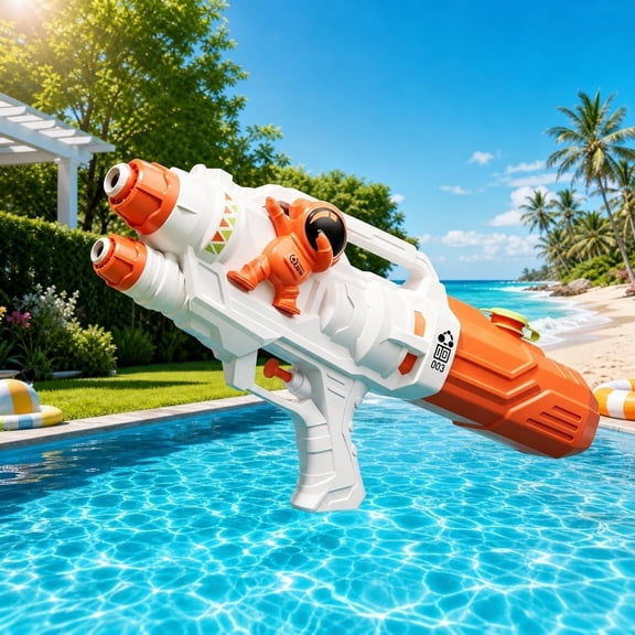 Xhegex Large Astronaut Water Toy - High Capacity Water Fighter for Summer Beach Fun & Outdoor Battles