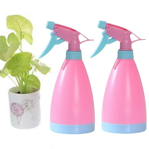 Bxaolu Plastic Spray Bottles - 500ml 2Pack Water Spray Bottle for Hair, Gardening, Grilling & Cleaning Solution - Empty Spray Bottles for Cat - Small Spray Bottle