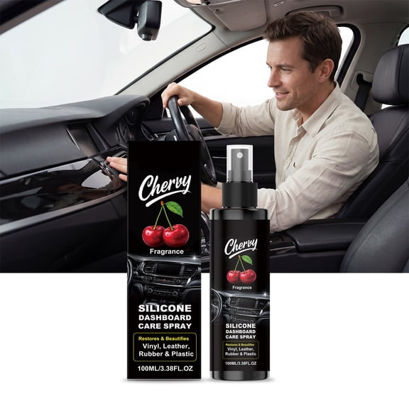 Xhegex Silicone Interior Maintenance Spray for Car - Deep Moisturizing, Anti-Aging, Non-Greasy Finish for Dashboard, Leather, and Rubber Surfaces - Perfect for All Vehicle Types