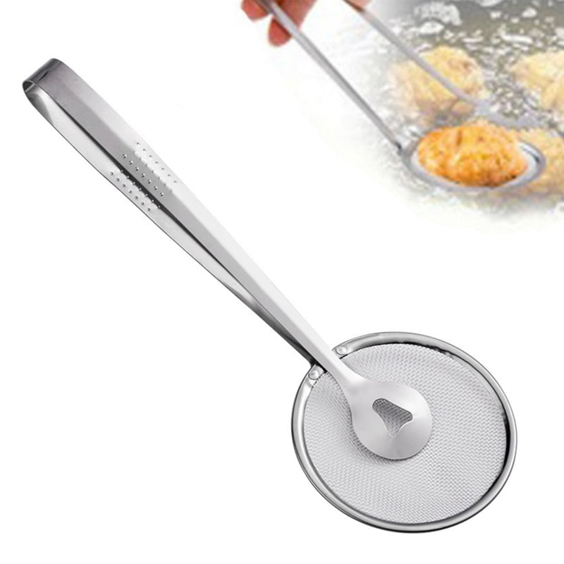 Cook Filter Box Xhegex Stainless Steel Two-in-One Frying Filter, Hollowed-Out Oil ...