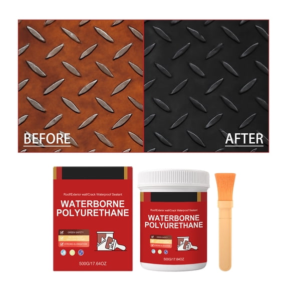 Xhegex Waterproof Sealing Paint for Metal Doors and Railings - Long-lasting Rust Protection, Weather Resistance, and Scratch Resistance for Outdoor Use