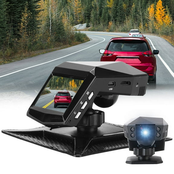 Xheghe 1080P HD Dash Cam with Night Vision, 170 Wide Angle & Loop Recording for Cars - Perfect for Safe Driving and Accident Protection