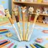 Xheghe Headed Eraser Cap With Removable Cap 5 Pieces