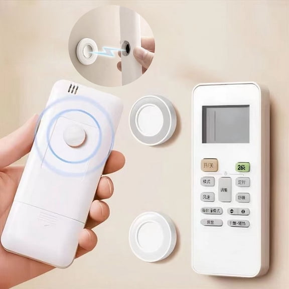 Xheghe Magnetic Remote Control Wall Hook - No-Drill Adhesive Storage Solution for Routers & Gadgets, Ideal for Living Rooms & Offices