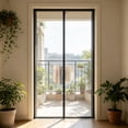Curated visual reference: Gallery Detail: Xheghe Magnetic Screen Door Self Sealing Mesh Curtain With No