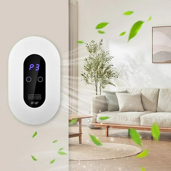 Xheghe Powerful 100mg/h Air Purifier & Deodorizer for Home, Effectively Removes Odors from Pets, Kitchens & Bathrooms, Quiet Operation, No Filter Needed, Ideal for Families and Small Spaces