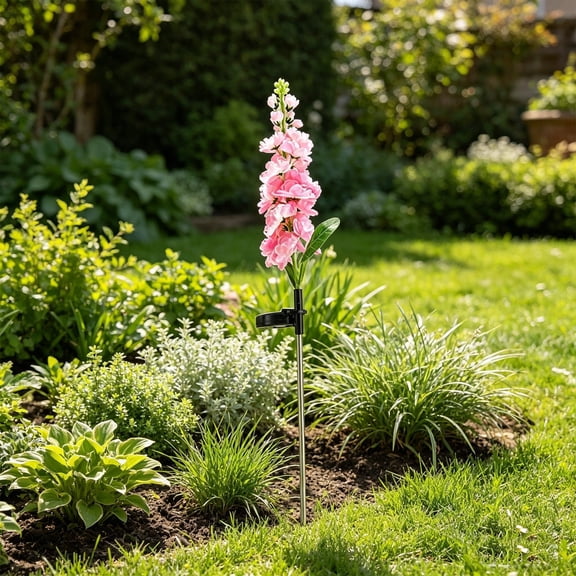 Xheghe Solar Powered Hyacinth Lanterns - Weatherproof Ambient Lights for Courtyards, Yards, and Tourist Attractions - Multiple Color Options for Romantic Outdoor Decor