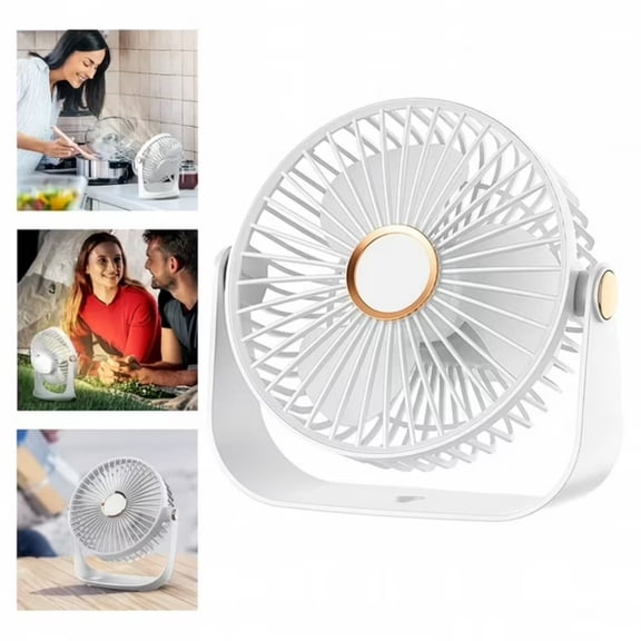 Xheghe USB-powered Desktop Fan For Home And Dormitory Use With Long Battery