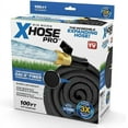 thumbnail image 1 of Xhose Pro Garden Hose, 100 Foot Expandable Garden Hoses, Tough & Flexible Water Hose, Lightweight, Solid Brass Fittings, Kink Free, Easy to Use & Store, 1 of 7