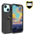 thumbnail image 1 of Xhy Compatible with iPhone 13 Case, Heavy Duty Hard Shockproof Armor Protector Case Cover for iPhone 13 Phone Case (Black), 1 of 7
