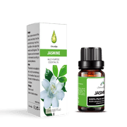 Xhy Essential Oils 100% Pure and Natural Fragrances Oil Therapeutic Grade Aromatherapy for Diffusers, Candle Making, Humidifiers - Jasmine (10mL)