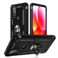 thumbnail image 1 of Xhy Moto G Play 2024 Case with Magnetic Ring Kickstand Military Grade Full Body Double Layer Rugged Durable for Motorola G Play 2024 Phone - Black, 1 of 8