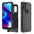 thumbnail image 1 of Xhy Moto G Pure Case, Moto G Power 2022 Case Military Grade Full Body Double Layer Protection Shock and Drop Resistant TPU Durable Removable for Moto G Pure Phone, Motorola Moto G Power Case - Black, 1 of 9