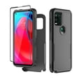 thumbnail image 1 of Xhy Moto G Stylus 5G 2021 Case with Screen Protector Military Grade Full Body Double Layer Protection Shock Drop Resistant TPU Durable Detachable for Motorola Moto G Stylus 5G 2021 Phone- Black, 1 of 9
