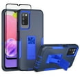 thumbnail image 1 of Xhy Samsung Galaxy A03S case with Screen Protector Tempered Glass, Military Grade Case with Magnetic Car Mount, Samsung A03S Phone Case for Men Women, Dark blue & Blue, 1 of 6