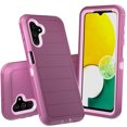 thumbnail image 1 of Xhy Samsung Galaxy A13 5G Case Military Grade Full Body Multilayer Drop Shock Protection 3 in 1 Rugged Durable Detachable for Galaxy A13 5G Phone - Wine Pink, 1 of 8