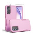 thumbnail image 1 of Xhy Samsung Galaxy A25 5G Case with Screen and Lens Protector Military Grade Double Layer Drop Resistant Durable for Galaxy A25 5G Phone - Pink, 1 of 9