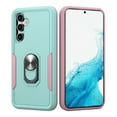 thumbnail image 1 of Xhy Samsung Galaxy A54 5G Case with Magnetic Ring Kickstand Military Grade Double Layer Drop Protection Rugged Detachable for Galaxy A54 5G Phone - Teal Pink, 1 of 4