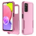 thumbnail image 1 of Xhy for Samsung Galaxy A03S Case 2 in 1 Double Layer Rugged Drop Resistant, TPU Durable Full Body Protection Grade Detachable Case Pink, 1 of 8
