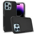 thumbnail image 1 of Xhy iPhone 14 Plus Case 2 in 1 Double Layer Rugged Drop Resistant, Military Grade Full Body Protection TPU Durable Detachable for iPhone 14 Plus 6.7 inch 2022 Phone - Black, 1 of 8
