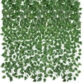 thumbnail image 1 of XiHAMA 173ft Fake Ivy Vines, Artificial Ivy Garland with 200 LED String Lights, Hanging Plants Greenery Backdrop Green Leaves for Bedroom Room Wall Decor Wedding Party Table Decoration, 1 of 6