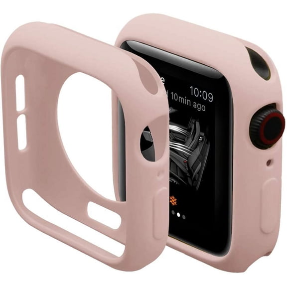 XiHAMA Ultra Thin Soft TPU Bumper Case Compatible with iWatch Apple Watch Series SE 6/5/4
