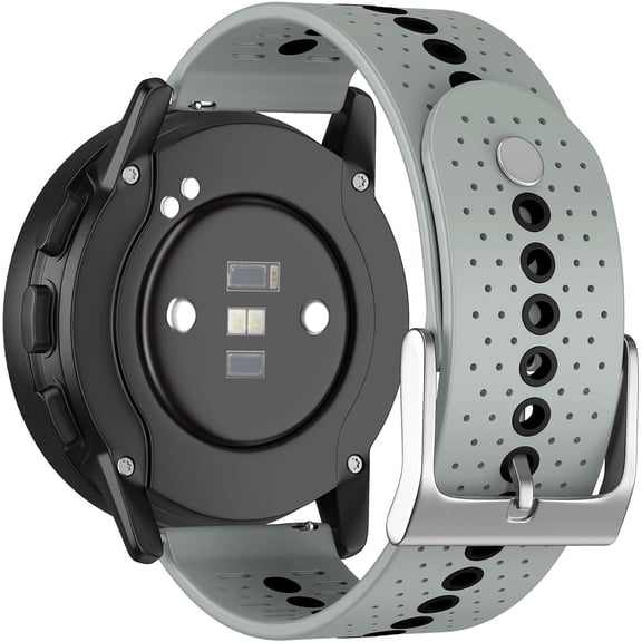 XiHAMA Watch Band Compatible with Suunto 9 Peak/9 Peak Pro/5 Peak/Race/Vertical, 22mm Silicone Quick Fit Replacement Bands Compatible with Garmin Venu 3/Venu 2/Vivoactive 4/Forerunner 265 255