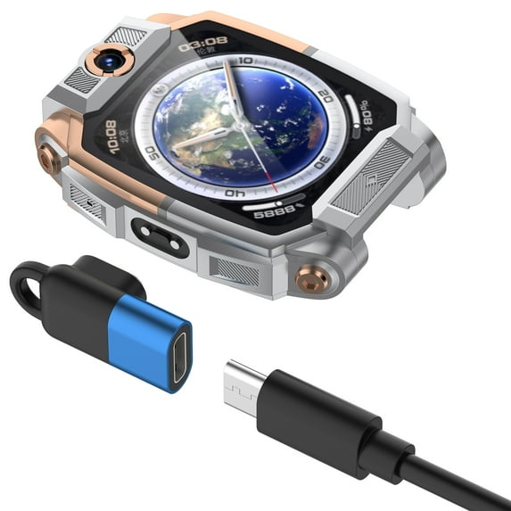 XiHAMA Watch Charger Type-C USB Adapter Charging Cable Converter Compatible with Okii Z11 Z10 Z9 Smartwatch etc