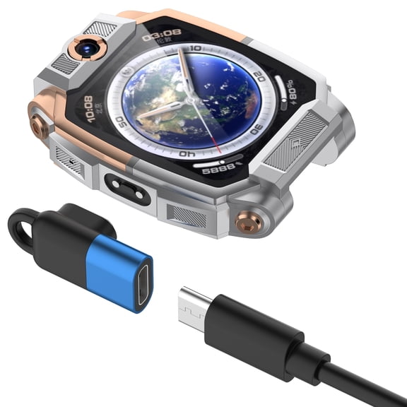 XiHAMA Watch Charger Type-C USB Adapter Charging Cable Converter Compatible with Okii Z11 Z10 Z9 Smartwatch etc