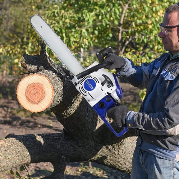 XiHe 20" 58cc 2-Cycle Gasoline Chainsaw, Chainsaws Gas Powered for Farm/Garden/Ranch/Firewood