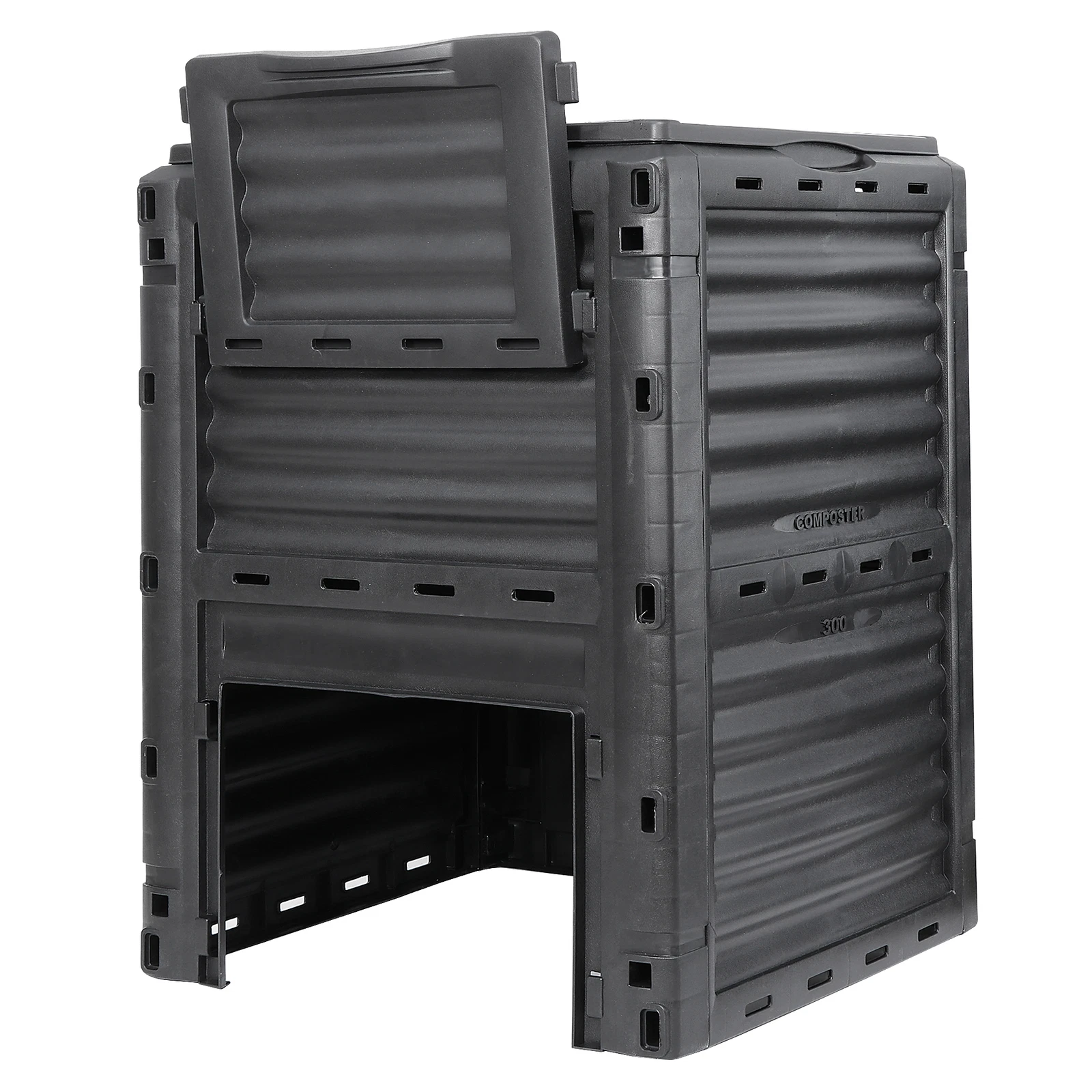 XiHuaZhaoChen Compost Bin, Outdoor Composter,Chamber Outdoor Compost ...