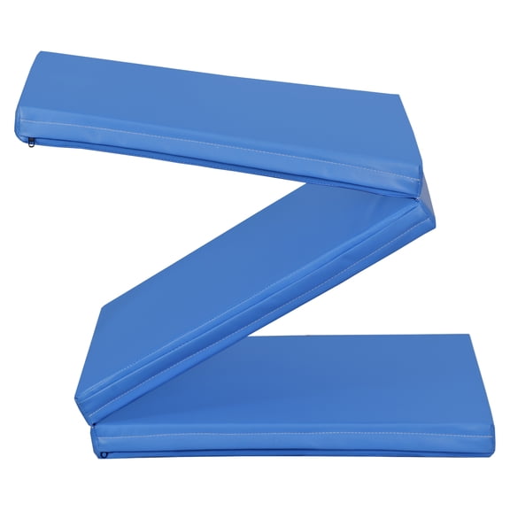 XiHuaZhaoChen Tri-Fold Mat Thick Foam Fitness Exercise Gymnastics Panel Gym Workout for Home Workout, Core Workouts, Stretching