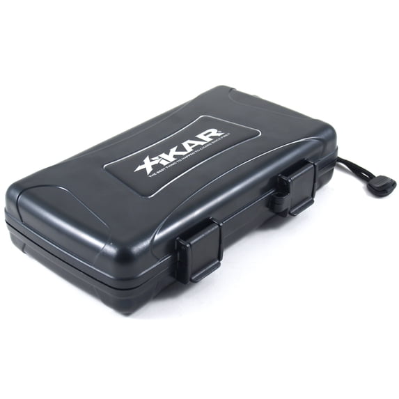 XIKAR® 205XI Cigar Humidor Travel Case Black (5 cigar capacity)