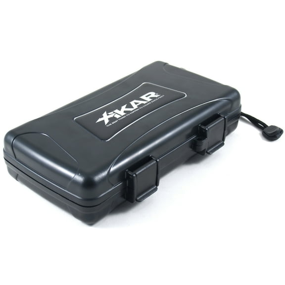 XIKAR 205XI Cigar Humidor Travel Case Black (5 cigar capacity)