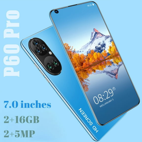 XiYin P60 Pro 16GB Smartphone (Unlocked), Blue