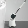 thumbnail image 1 of XiYin Silicone Toilet Brush With Ventilated Drying,Toilet Bowl Brush Bathroom Cleaning Bowl Brush Cleaning, Floor Standing & Wall Mounted Household products, 1 of 8