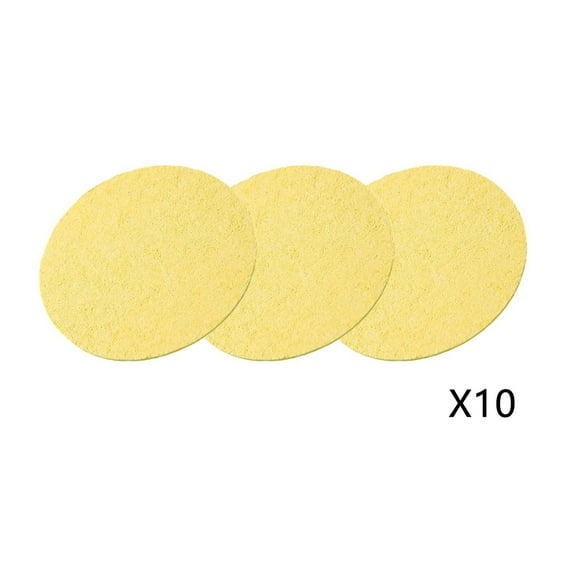 XiYing 10-Pack High Absorbency Foam Textured Paint Paper Sponge Eraser, Water Blending Tool for Art Correction, Painting Studio Supply