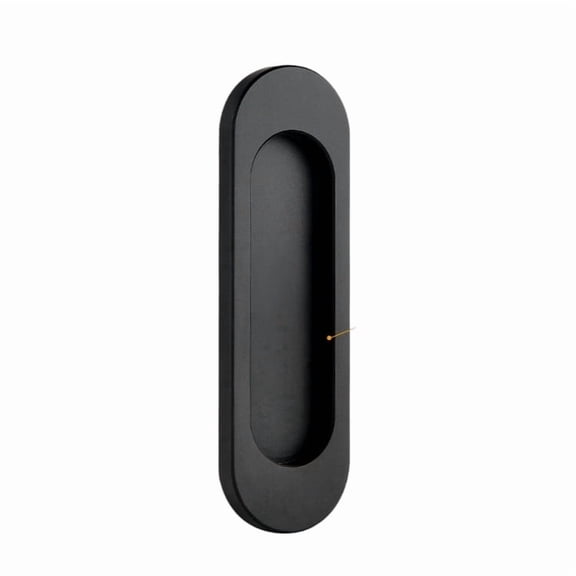 XiYing Adhesive Sliding Door Handle Embedded Flat Pull Handle Easy Self-Adhesive Installation No Drilling Durable Modern Pull for Sliding Doors Smooth Grip Size 7.9 X 1.2 X 0.5 Inches