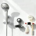 thumbnail image 1 of XiYing Adjustable Suction Cup Shower Head Holder, Wall Mount Rack for Handheld Shower Wand, No Drilling Installation, Plastic, 4.52X3.93X2.59In, 1-Pack, 1 of 6