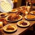thumbnail image 1 of XiYing Disposable Paper Plates Fall Harvest Party Supplies - 25 Plates Set - Thanksgiving Dinnerware with Pumpkin Maple Leaf Patterns for Autumn Celebrations Picnics Holiday Gatherings, 1 of 6
