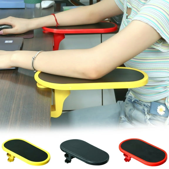 XiYing Ergonomic Rotatable Arm Support for Desk Hand Rest Board Computer Wrist Support 360 Degree Adjustable Design 11.41 X 5.51 Inches Desktop Palm Rest for Typing Gaming Work