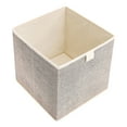 thumbnail image 1 of XiYing Fabric Storage Box for Clothing Sundries Household Items Desktop Toy Organizer Soft Non-Woven Material Dustproof Multifunctional Storage 1 Count, 1 of 3